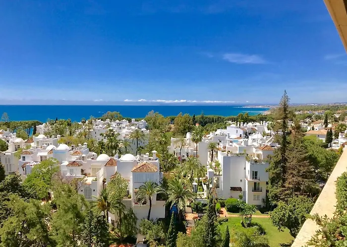 Encantador Apartamento En Marbella, Bonita Terraza Y Vista Al Mar
